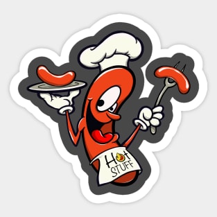 Hot Stuff Sticker